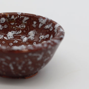 Pinch Pot – Brown & White Speckle