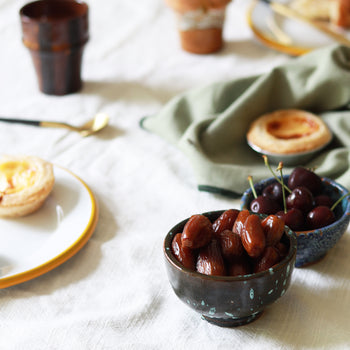 Handcrafted Blue & Green Glazed Ceramic Bowl – (Mini)