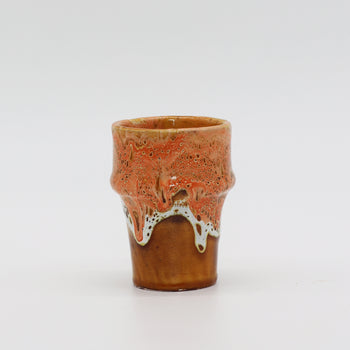 Molten Glaze Moroccan Ceramic Cup