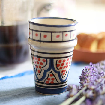 Moroccan Ceramic Cup – Medina Market
